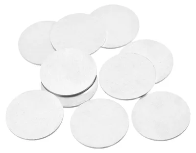 10 runde Alu-Etiketten 38 mm für DIY-Basteln