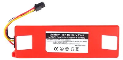 Obrázek produktu pro Náhradní akumulátor Tradebit pro Xiaomi Roborock T61, T65, T70, T71R, 14,4 V, 5200 mAh, BRR-2P4S-5200D – náhradní akumulátor pro vysavače a robotické vysavače