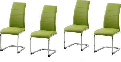 Produktbild von Schwingstuhl 4er Set Polyurethangrün SallyC HTI-Line