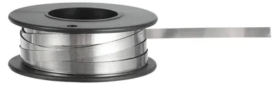 Productafbeelding van Verwarmingsdraad, plat, 0,2 x 4 mm, nikkel-chroom, 10 meter