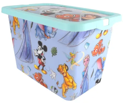 Produktbild von Spielzeugkiste 100 Jahre Disney Spielzeug Stapelbox Aufbewahrungsbox