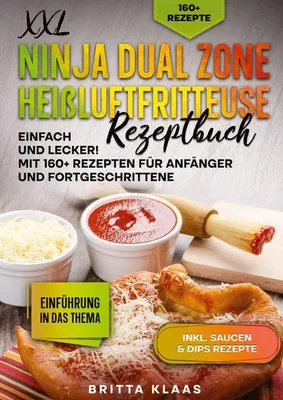 Produktbild von XXL Ninja Dual Zone Heißluftfritteuse Rezeptbuch