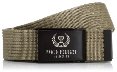 Produktbild von Herrengürtel 115 cm Gurtband Paolo Peruzzi Clipschnalle Herrenhosengürtel PW-13-115