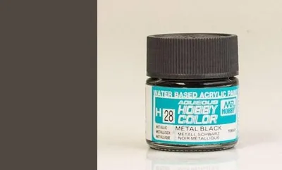 Image de GUNZE GSH028N Noir métallisé (10 ml) Métallisé