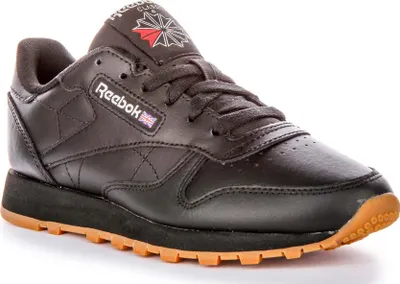 Produktbild von Reebok Cl Foam Cover Sock Liner Slim Toe Damen Ledersneaker in Schwarz – undefined / Schwarz