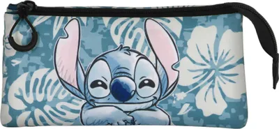 Zdjęcie produktu dla Karactermania - Piórnik potrójny Disney Stitch Aloha, premium akcesorium szkolne
