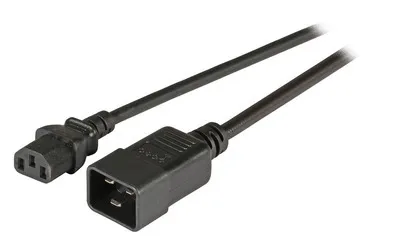 Produktbild von EFB-Elektronik Kaltgeräteverlängerung C20 180°