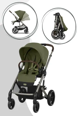Produktbild von Cybex Balios S Lux Kinderwagen - Kollektion 2026, Farbe:Moos Green