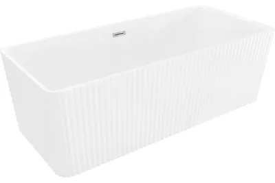 Obrázek produktu pro Mexen Nila volně stojící vana 170 x 75 cm, bílá, přepad chrom - 52841708000-01