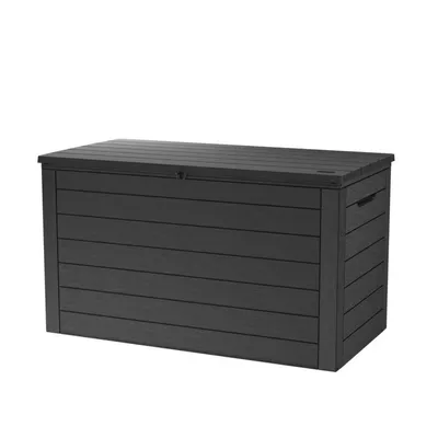 Produktbild von Keter Ontario Aufbewahrungsbox 570L Graphit – Wetterfeste Gartenbox
