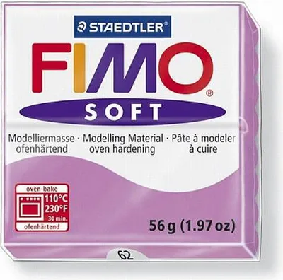 Produktbild von Fimo-Soft Modelliermasse 8020-62 Lavendel