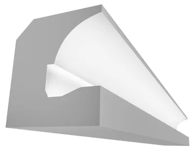 Zdjęcie produktu dla ELHARE Listwa sztukateryjna LED profile oświetleniowe ścienne profil oświetlenia pośredniego LS32C - 100x90mm, 2m