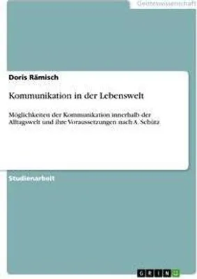 Produktbild von Kommunikation in der Lebenswelt