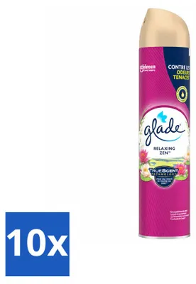 Produktbild von 10 x Glade Raumspray Relaxing Zen - 300 ml - Vorteilspackung - 10 Stücke