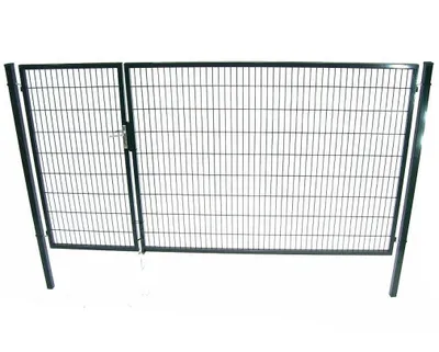 Produktbild von Gartentor Tor Doppelflügeltor 180x350 cm Doppelflügel Einfahrtstor 56734 Hoftor