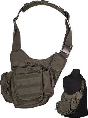 Produktbild von Mil-tec Molle Mehrzweck-Schultertasche, oliv