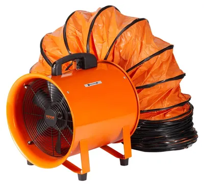 Produktbild von VEVOR Bauventilator 145-W-AC-Motor Baugebläse 2900 U/min Baulüfter Gebläse 1020