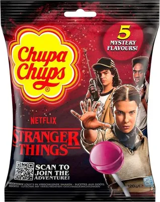 Produktbild von Chupa Chups Stranger Things 'Right Side Up' 10er