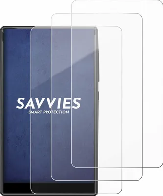 Produktbild von 3x Savvies Schutzglas Folie für innioasis G1-80G 9H Panzer Schutzfolie Glas Displayschutz klar transparent