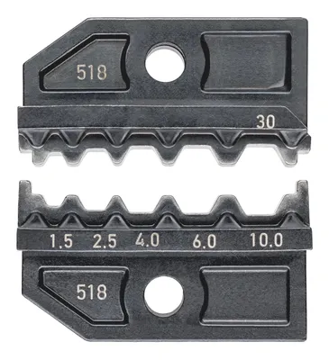 Obrázok produktu pre KNIPEX Crimpprofile - unisolierte Stoßverbinder