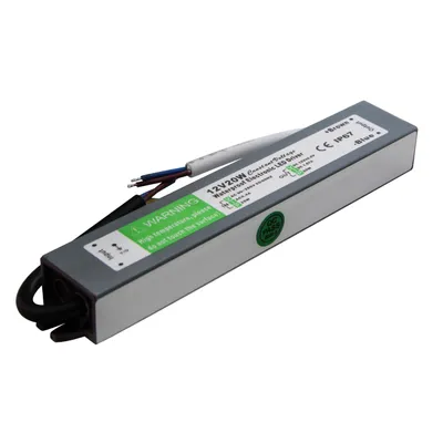 Obrázek produktu pro MasterLED LED transformátor Slim 12V DC 20W 1,67A Vodotěsný spínaný napájecí zdroj IP67 pro LED pásky pro venkovní použití