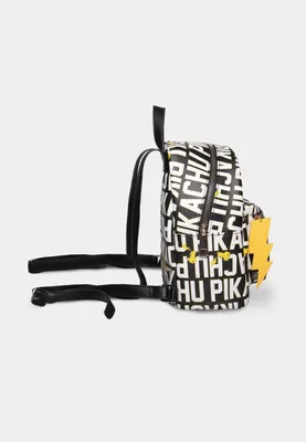 Produktbild von Difuzed Pikachu Mini-rucksack Mit Buchstaben-all-over-print One Size