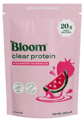 Produktbild von Bloom Clear Protein (250g) Strawberry Watermelon - Eiweiße - Klares Protein