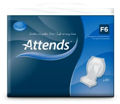Produktbild von Attends Fäkal-Einlagen F6 (40 Stück)