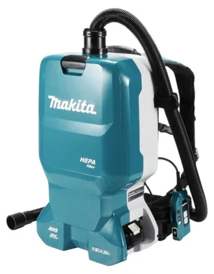 Immagine prodotto di Makita DVC 665 ZU Aspiratore a zaino a batteria 36 V ( 2x 18 V ) Brushless Solo - senza batteria, senza caricabatterie