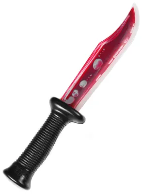 Produktbild von Kunstblut Messer - Halloween Kostüm Zubehör