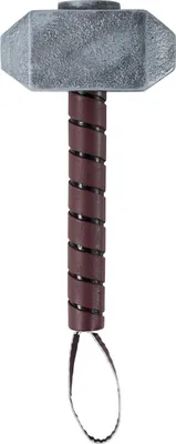 Image de Thor - Marteau - Accessoire - Simili cuir, plastique BN4789 (Taille unique) (Marron/Gris)