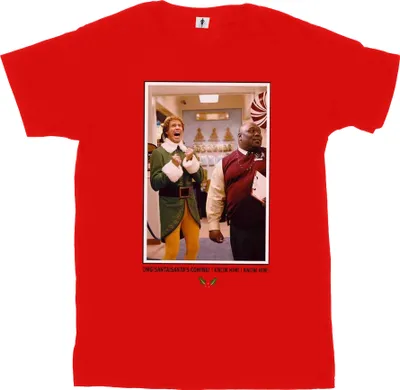 Produktbild von Elf - "OMG" T-Shirt für Herren BI23982 (XXL) (Rot)