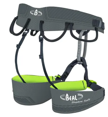 Produktbild von BEAL Shadow Soft Klettergurt grau grün grau grün 1