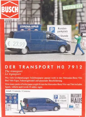 Produktbild von Busch 7912 Der Transport Spur H0 in