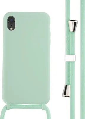 Zdjęcie produktu dla imoshion Silikonowe etui ze sznurkiem do Apple iPhone Xr - Miętowa zieleń