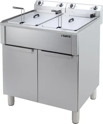 Produktbild von SARO Elektrofritteuse 20+20 Liter, Modell BRAGA