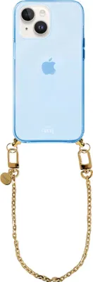 Produktbild von Dreamy Cord Hülle Blue - Short Cord  - Kompatibel mit iPhone 13