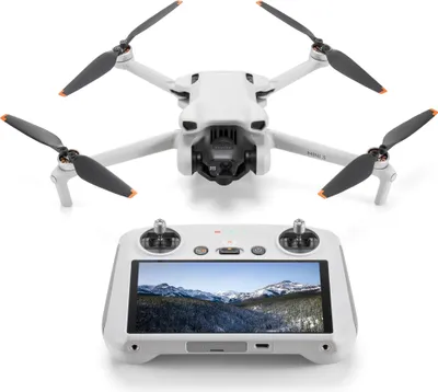 Zdjęcie produktu dla DJI Mini 3 (RC) 4 Rotors Quadrocopter 12 MP 3840 x 2160 Pixel 2453 mAh Szary