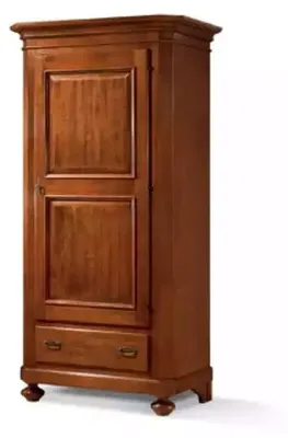 Produktbild von Schlafzimmer Holz Schrank Garderobe Möbel Design Kleiderschrank Braun