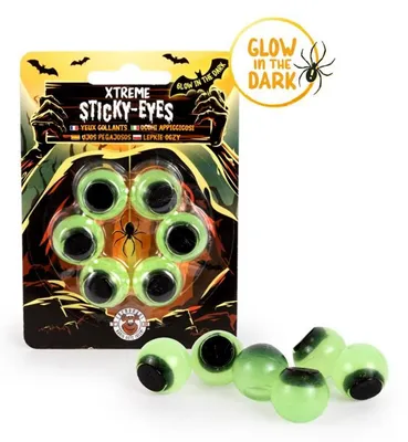 Produktbild von Extremy Sticky Eyes Nachtleuchtend 6 Stück als Set