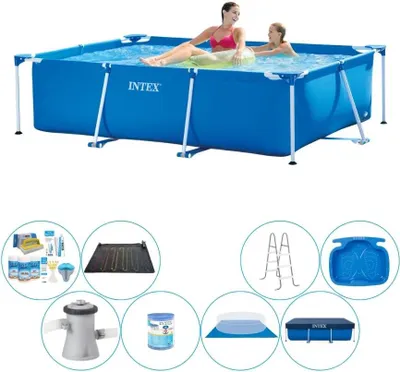 Obrázek produktu pro Obdélníkový bazén Intex - 220 x 150 x 60 cm - včetně všech nezbytností