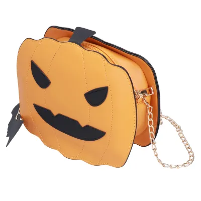 Zdjęcie produktu dla Torba na ramię z dynią, torba na ramię z dynią, torba na słodycze, torba na ramię, torba na słodycze na Halloween, artykuły na Halloween
