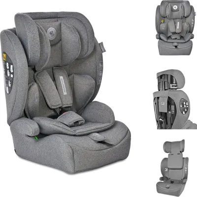 Produktbild von Lorelli Adventure Kindersitz – Seitenaufprallschutz, verstellbare Kopfstütze, waschbarer Bezug, komfortabel für Alltag & Reise