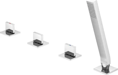 Zdjęcie produktu dla Steinberg 160 - Bateria wannowa, 4-otworowa, chrom 160 2480