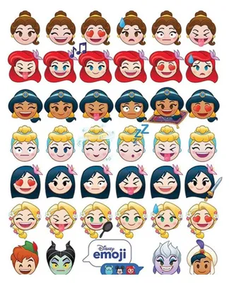 Produktbild von Disney Princess - ´Emotions´-Poster CD1309 (Einheitsgröße) (Bunt)
