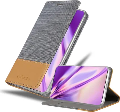Zdjęcie produktu dla Etui Cadorabo do Samsung Galaxy NOTE 20 ULTRA etui ochronne w kolorze szarym etui na telefon komórkowy pokrowiec na książkę