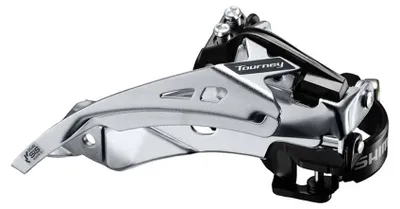Produktbild von Umwerfer Shimano Tourney FD-TY710 66-69 Schelle 31,8 / 34,9mm 3x7/8 Top Swing
