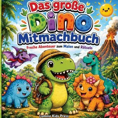 Produktbild von Das große Dino Mitmachbuch