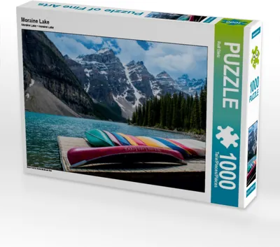 Produktbild von Calvendo Moraine Lake 1000 Teile Puzzle quer 640x480mm, Dietz Rolf; 7459984