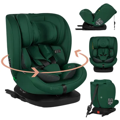 Produktbild von Lionelo Bastiaan i-Size Autokindersitz ab Geburt bis 12 Jahre, ab 0 kg bis 36 kg, i-Size, Isofix + Top Tether - Green Forest